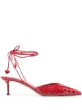 Aquazzura 50mm Amourose pumps - Red