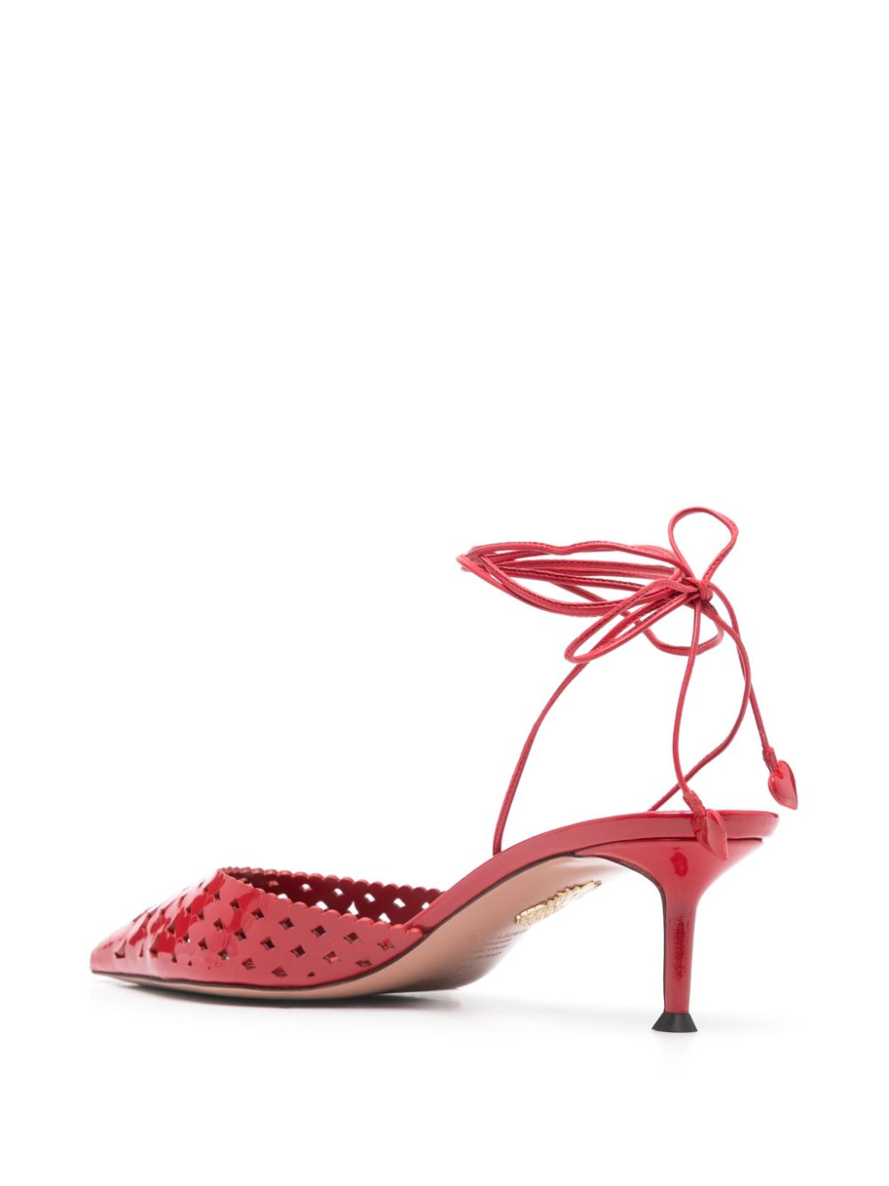 Aquazzura 50mm Amourose pumps Rood