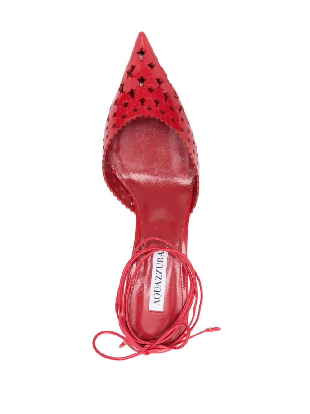 Aquazzura 50mm Amourose pumps Rood