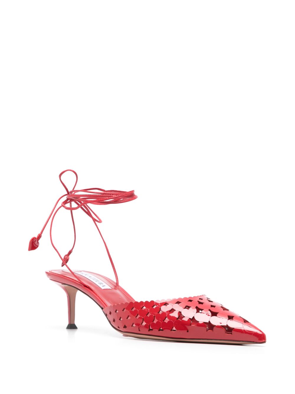 Aquazzura 50mm Amourose pumps Rood