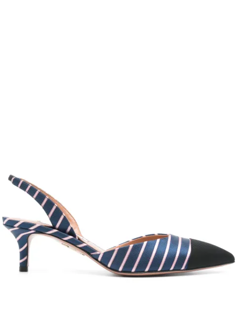 Aquazzura 50mm Milanese pumps