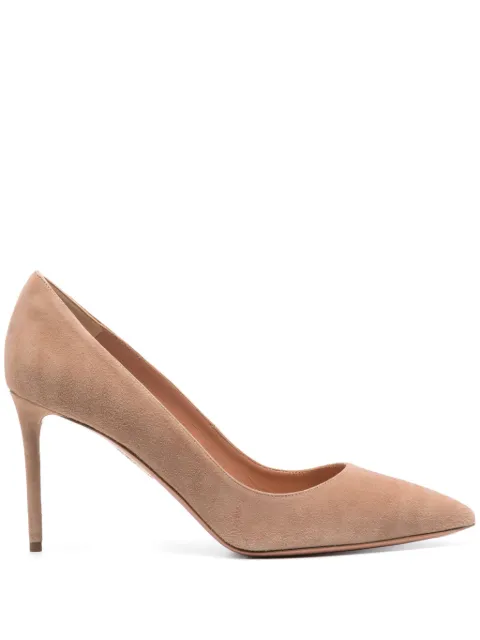 Aquazzura zapatillas Purist con tacón de 85mm