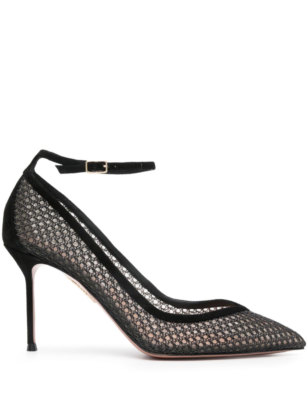 Aquazzura 85mm Asha pumps Black