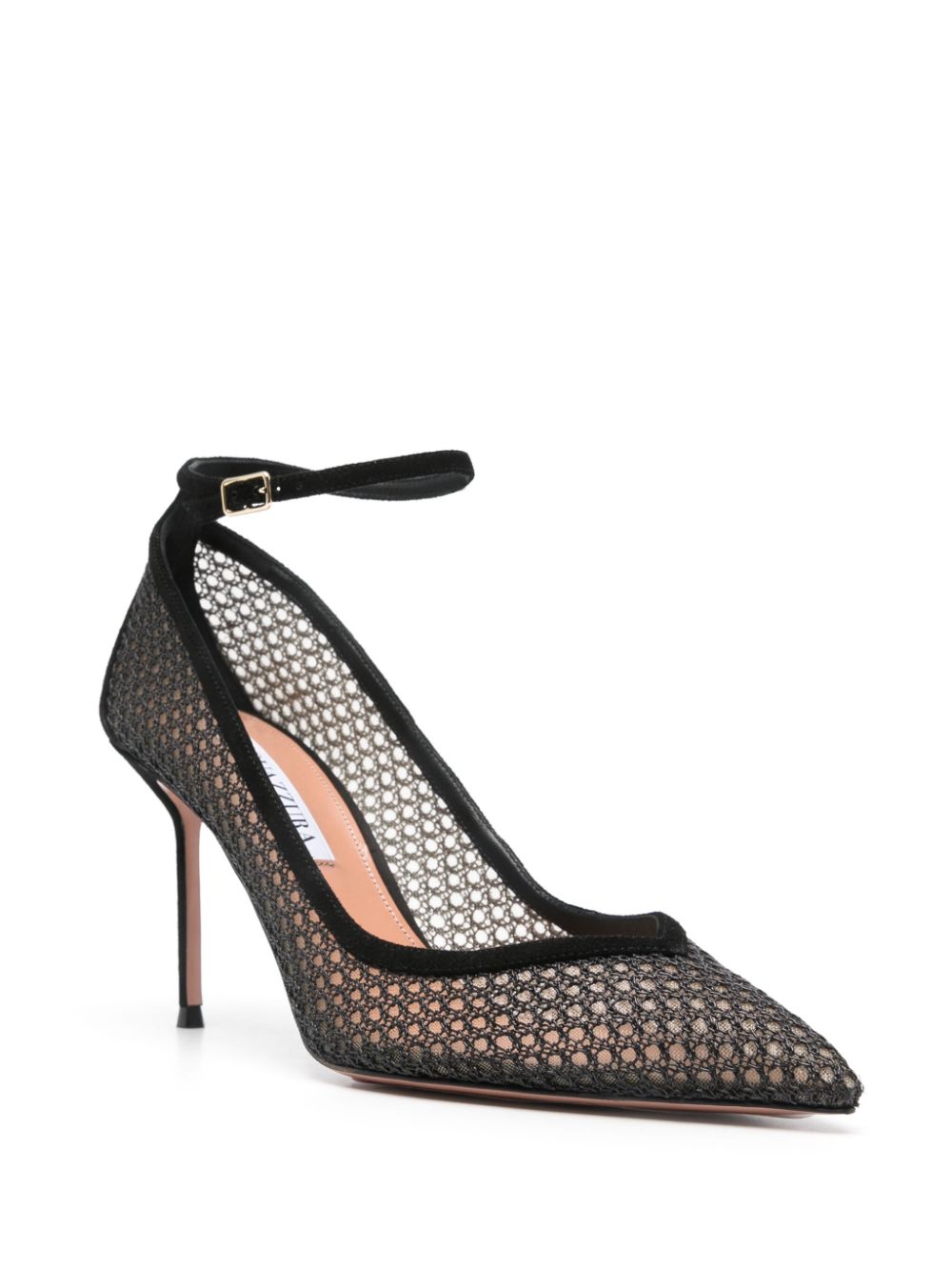 Aquazzura 85mm Asha pumps Black