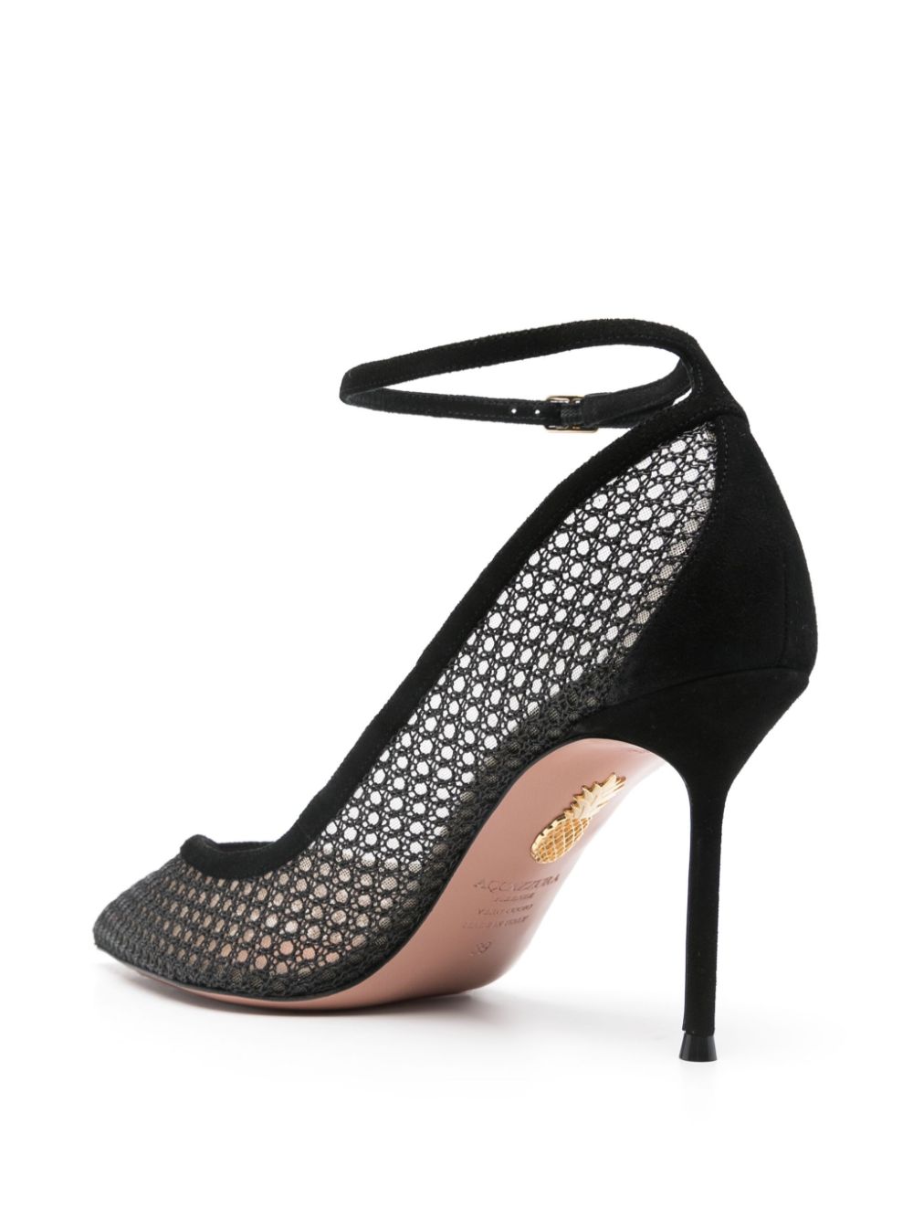 Aquazzura 85mm Asha pumps Black