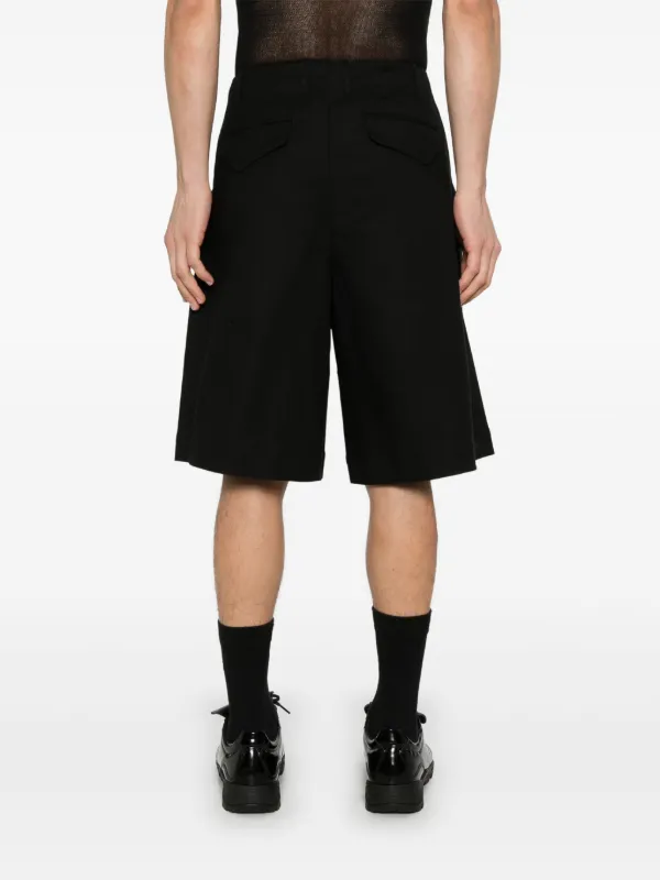 【関税&送料込】Patou Wool Bermuda Shorts Pleated Cotton Poplin Bermuda Shorts – Merz b. Schwanen
