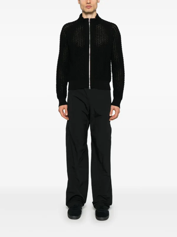 J.LAL Ash ジップアップ カーディガン | ブラック | FARFETCH JP