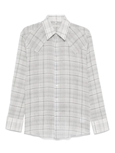 Carter Young checked shirt