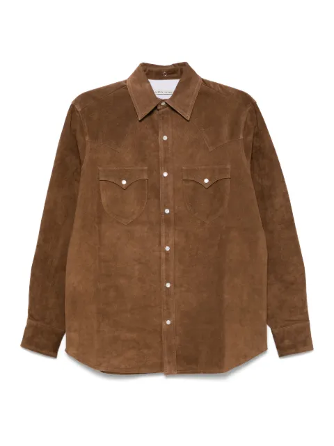 Carter Young camisa de gamuza