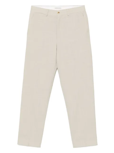 Carter Young pantalones con efecto texturizado