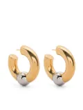 Jean Paul Gaultier The Tube earrings - Silver