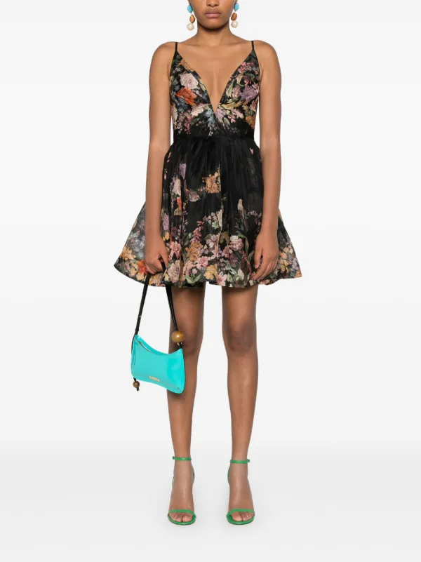 Zimmermann ドレス リネン サイズ2（◇Zimmermann Lexi