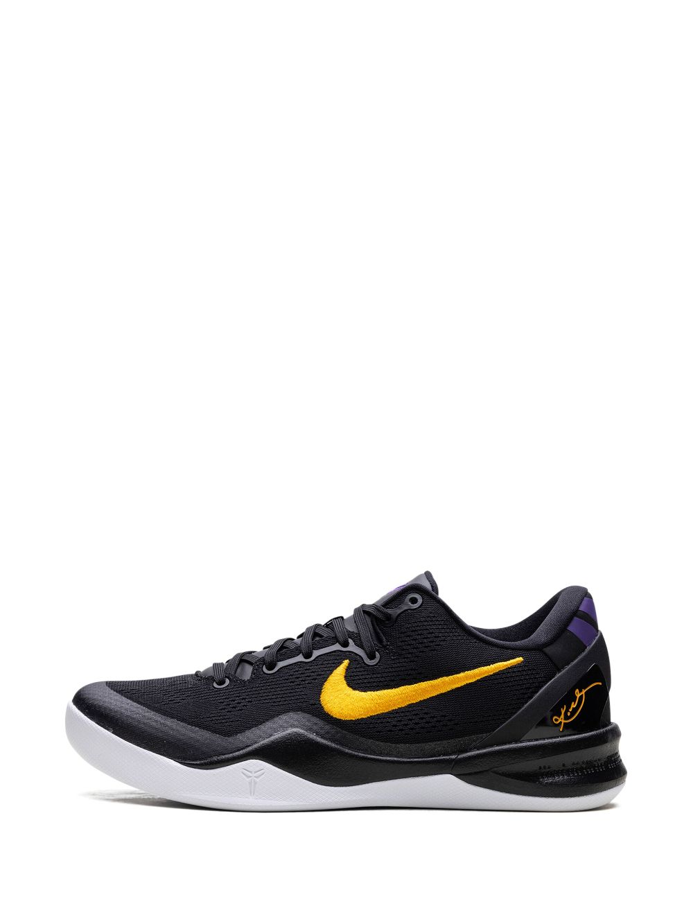 Nike Kobe 8 Protro "Lakers Away" sneakers Zwart