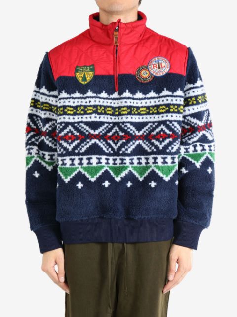 Polo Ralph Lauren Fair Isle fleece sweatshirt Men