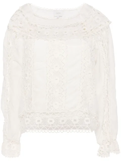 Johnny Was Danila lace blouse