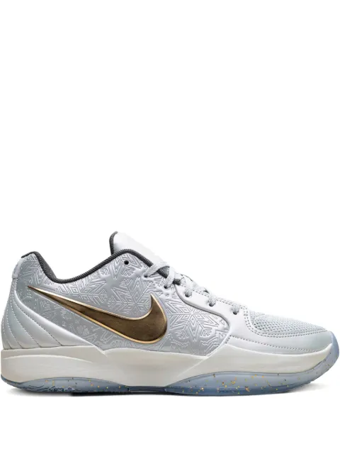 Nike tenis JA 2 Christmas - Light Silver/Metallic Gold-Iron Grey