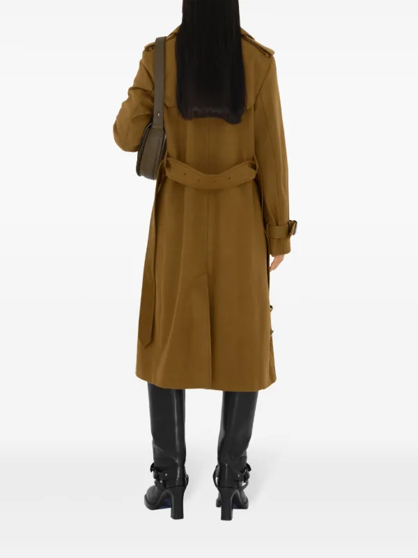 アウターその他 BURBERRY Woman Trench coat Brown 8111157 Burberry Trench Doppiopetto - Beige - Women | 8111157