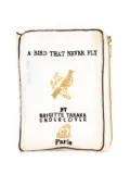 Undercover embroidered make-up bag - White