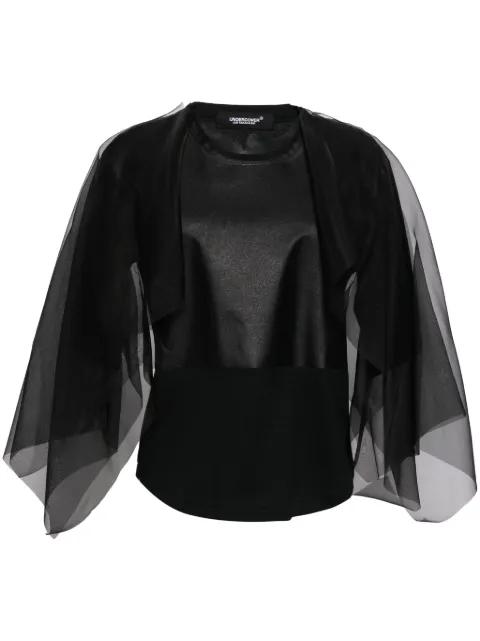 Undercover playera semitransparente