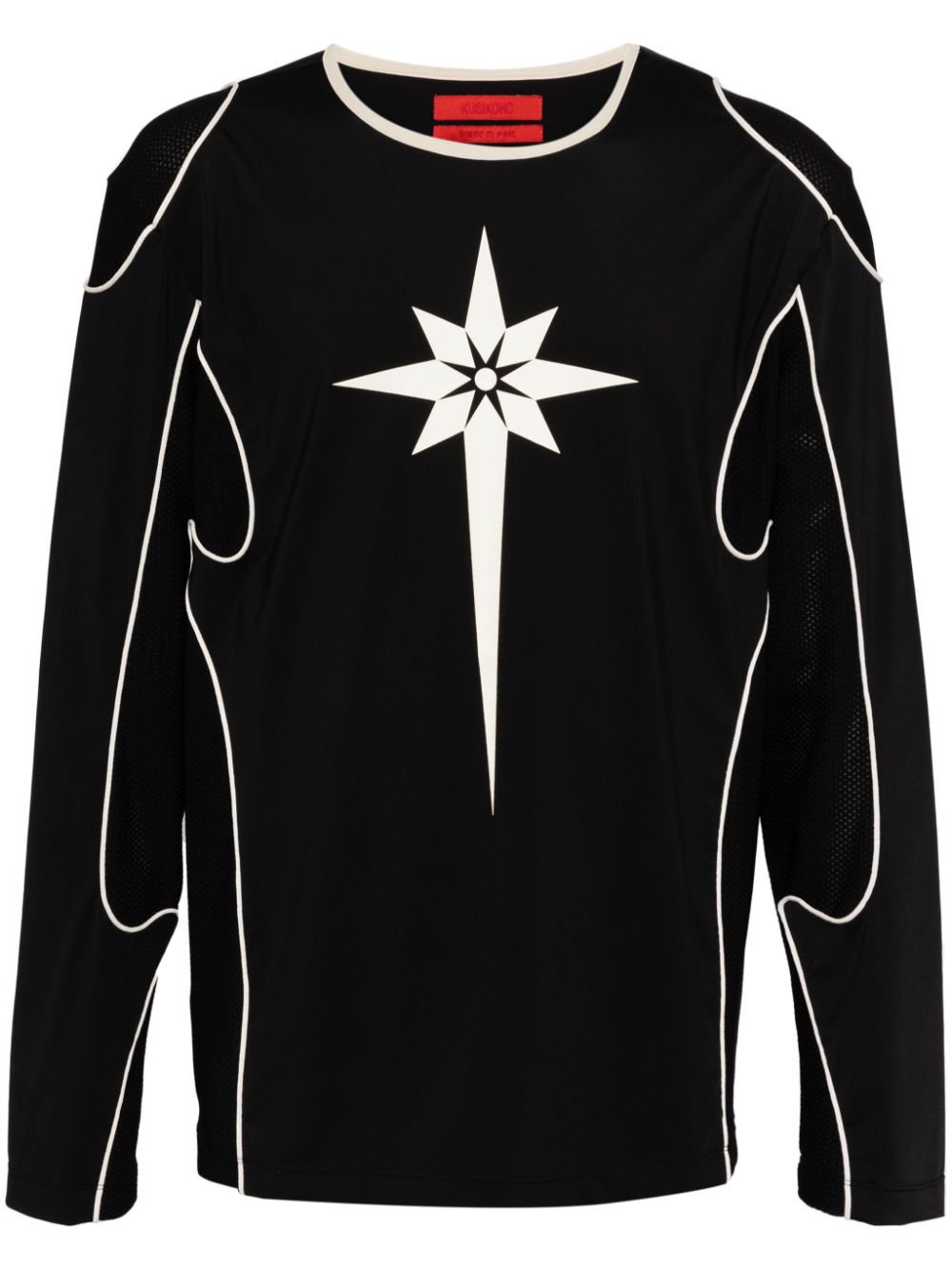 KUSIKOHC Rider long-sleeved T-shirt - Black