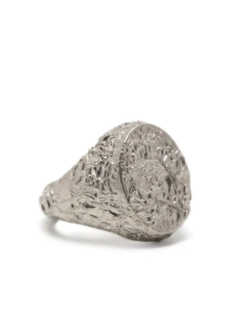 MM6 Maison Margiela anillo con logo