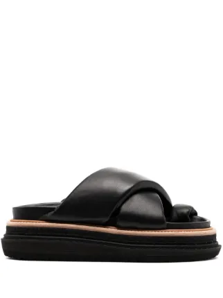 【セール】 Sacai Multiple Sole Sandals | Black | FARFETCH RO 靴