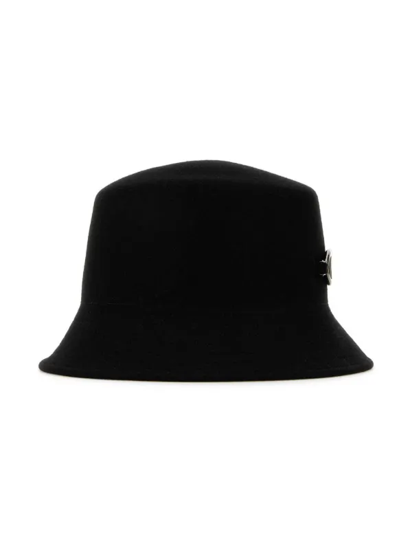Valentino Garavani Logo Bucket Hat | Black | FARFETCH