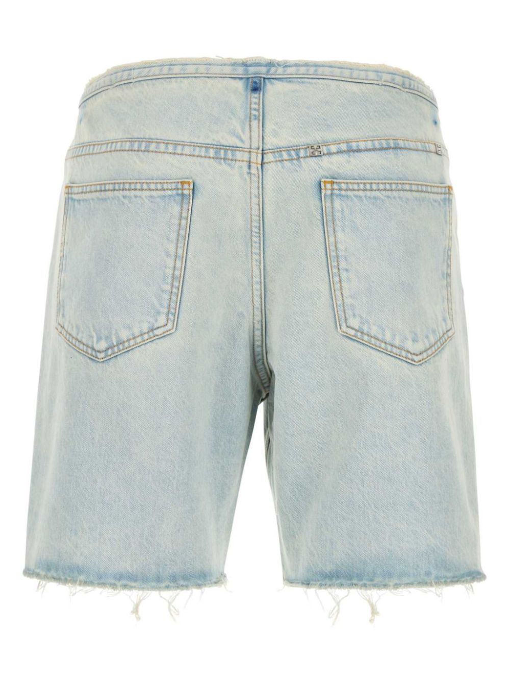 Givenchy denim bermuda shorts - Blauw