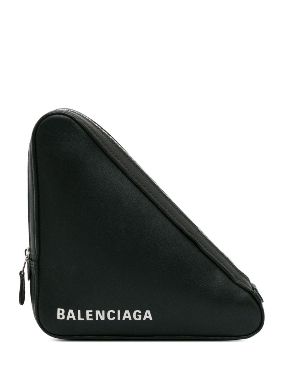 Balenciaga Pre-Owned 2018 Medium Triangle clutch bag - Nero