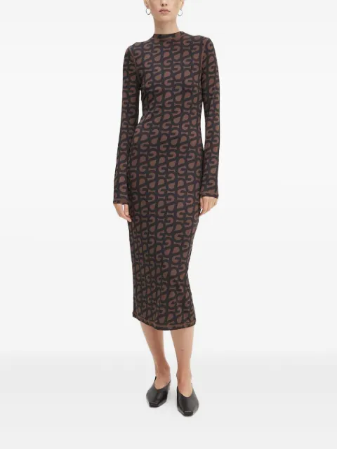 Stine Goya long-sleeved midi dress