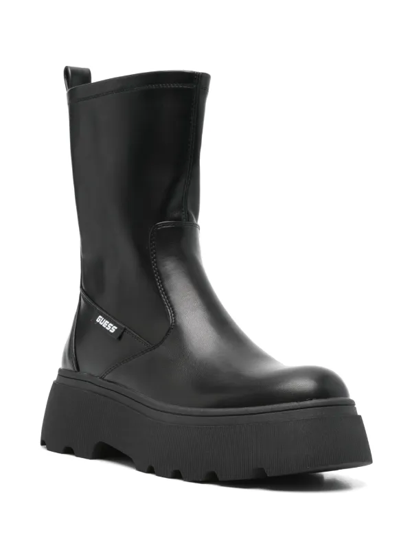 guess boots grey