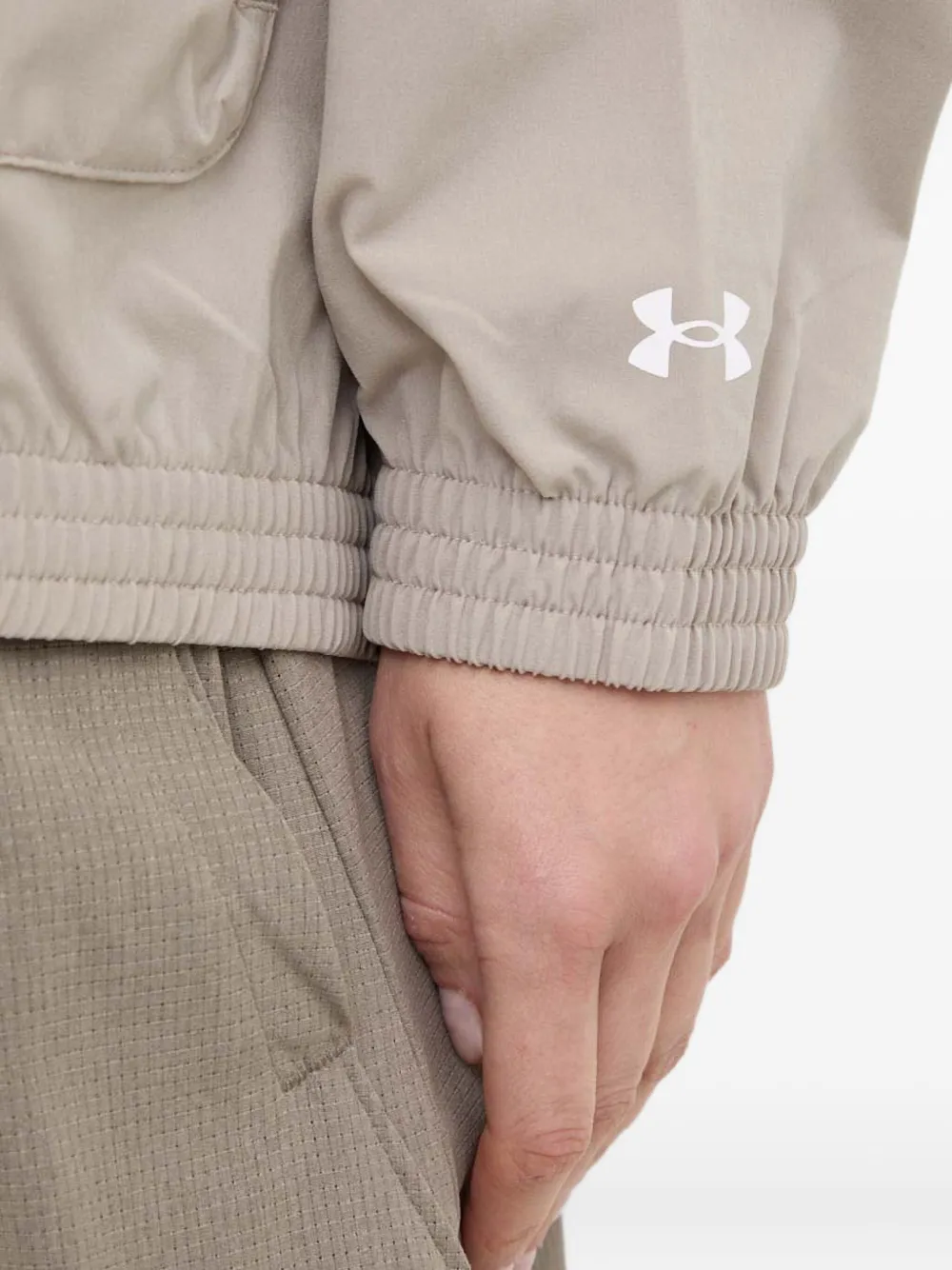 Under Armour Armoursport Bomber Jacket In Gray