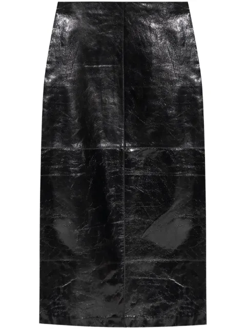 Sportmax leather skirt 