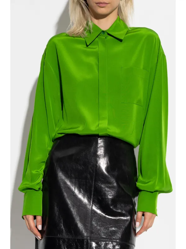 Sportmax シルクシャツ | グリーン | FARFETCH JP