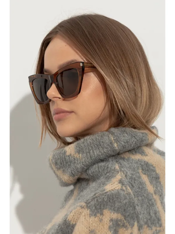 Saint Laurent Eyewear SL 214 ケイト キャットアイ サングラス
