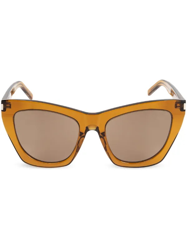 Saint Laurent Eyewear SL 214 Kate Cat eye-frame Sunglasses