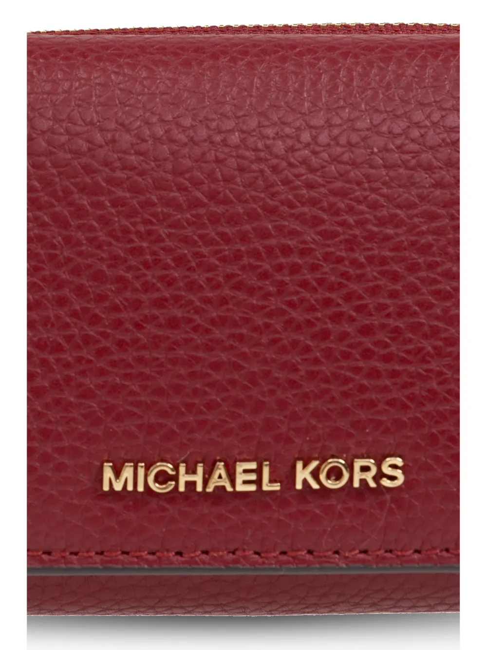 Michael Kors Leren portemonnee Rood