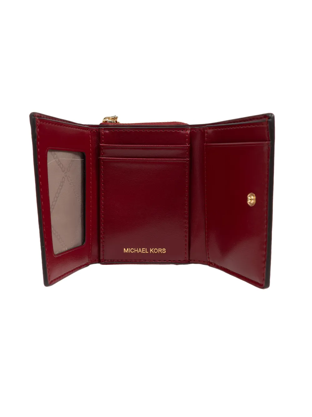 Michael Kors Leren portemonnee Rood