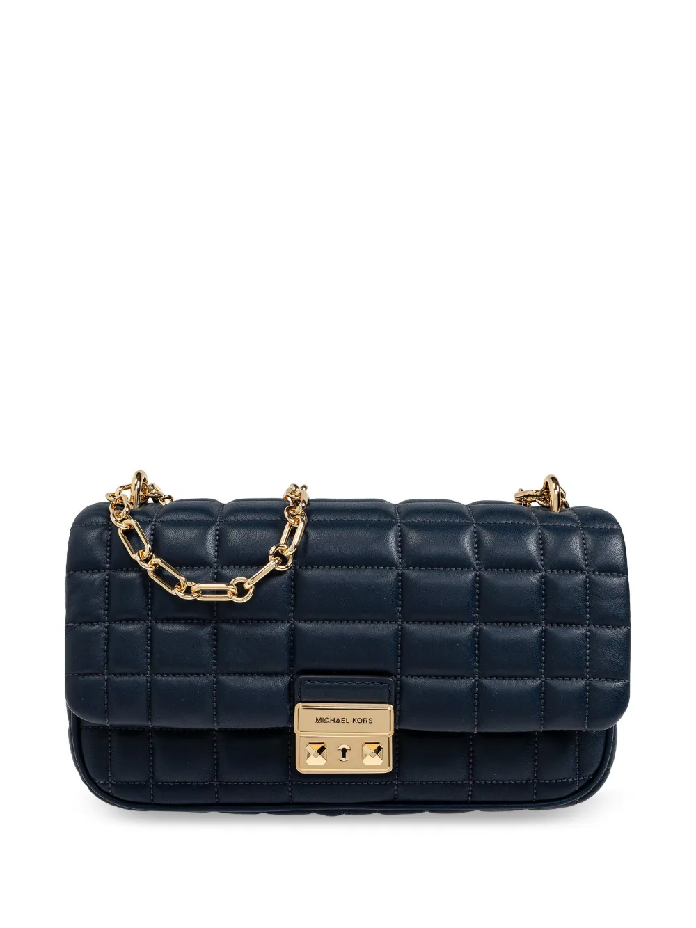 Michael Michael Kors Large Tribeca Shoulder Bag In Blue
