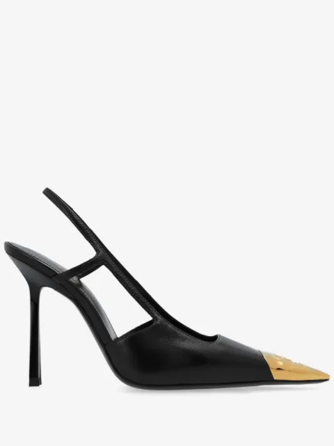 Saint Laurent 110mm Jeanne slingback pumps