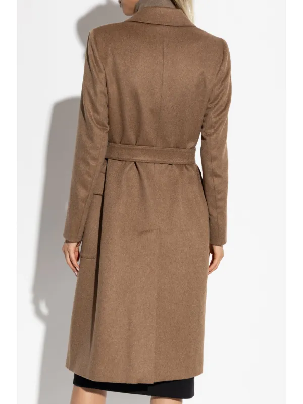【関税&送料込】Max Mara Coats Brown Max Mara Coat - Size 36 IT