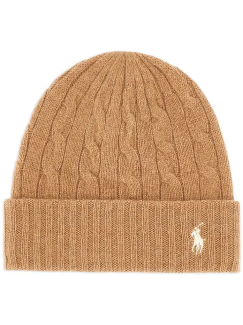 Polo Ralph Lauren cable-knit beanie hat Women