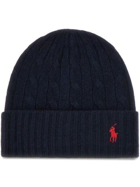 Polo Ralph Lauren cable-knit beanie hat Women