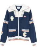 Casablanca Varsity track jacket - Blue