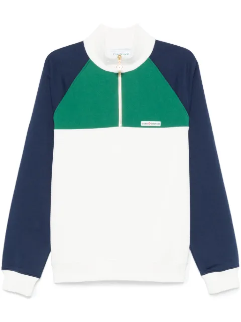 Casablanca colourblock sweatshirt