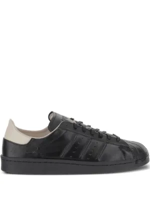 Y-3 x Adidas Country Leather Sneakers | Black | FARFETCH ZA