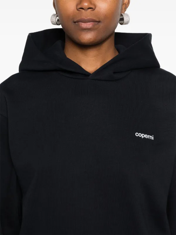 Coperni Horn Hoodie | Black | FARFETCH GE