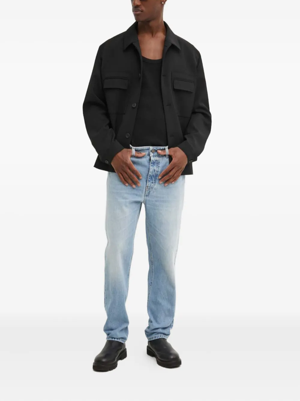 Won Hundred button pocket denim jeans - Blauw