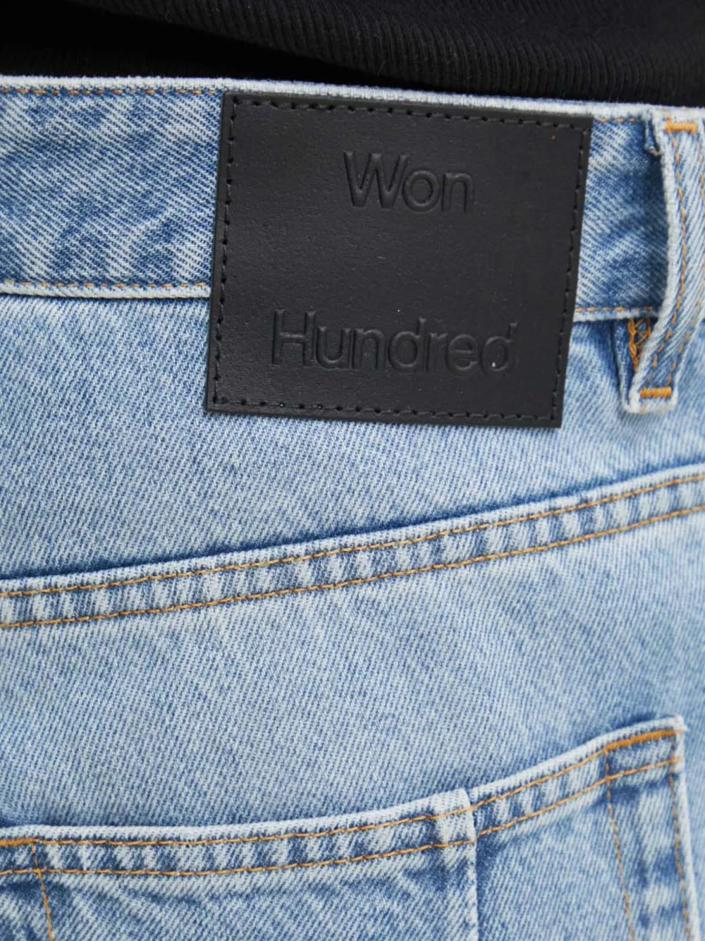 Won Hundred Denim jeans met zak Blauw