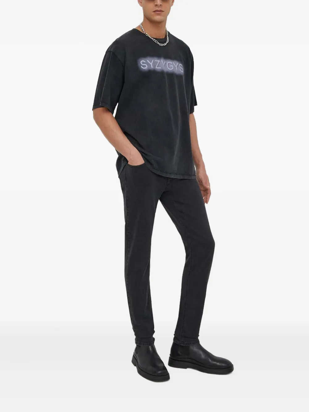 Won Hundred T-shirt met korte mouwen Zwart